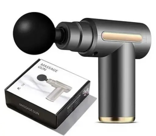 Massager Gun With Digital Display, 4 Heads, 6 Speed, Rechargeable Handheld Percussion Muscle Massager - Image 4